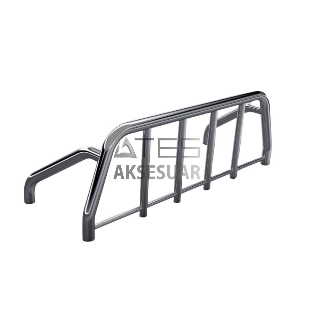 0ae64ee0-5e2e-4436-9f0b-8d12148058c0-1.jpg FORD RANGER-2012+ VİLLAGE KROM Pickup Boru Tip Rollbar - Görsel 1
