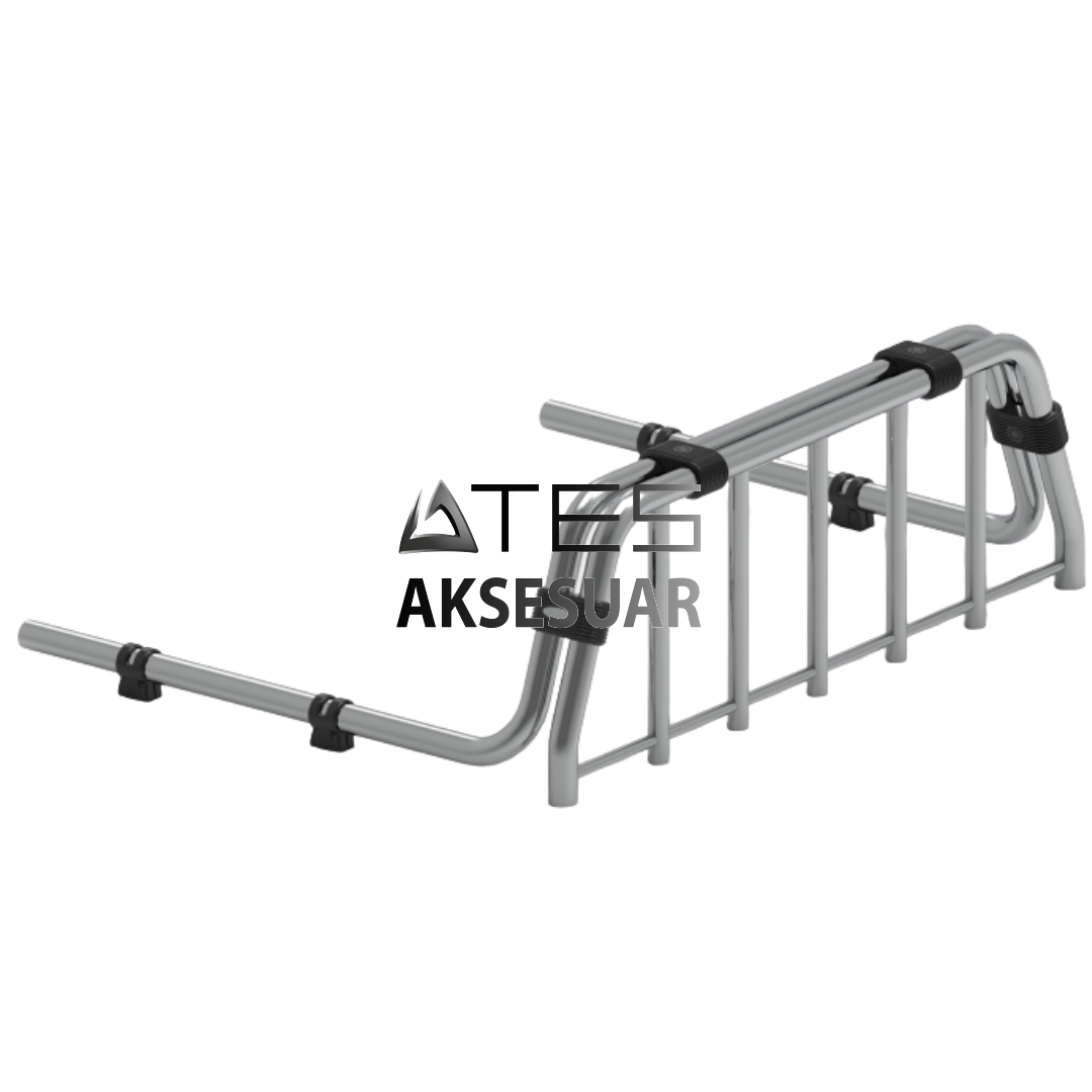19-6.png TOYOTA HILUX 2015-2020 VİLLAGE MASTER Pickup Boru Tip Rollbar - Görsel 1