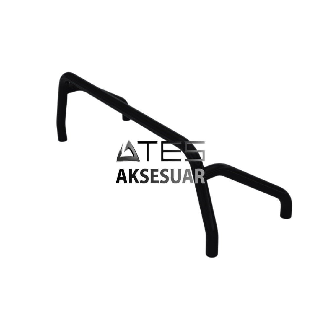 34128452-bfeb-4d8c-9194-8b4a160abb27-8.jpg VOLKSWAGEN AMAROK 2014+ ELİX BLACK Pickup Boru Tip Rollbar - Görsel 1