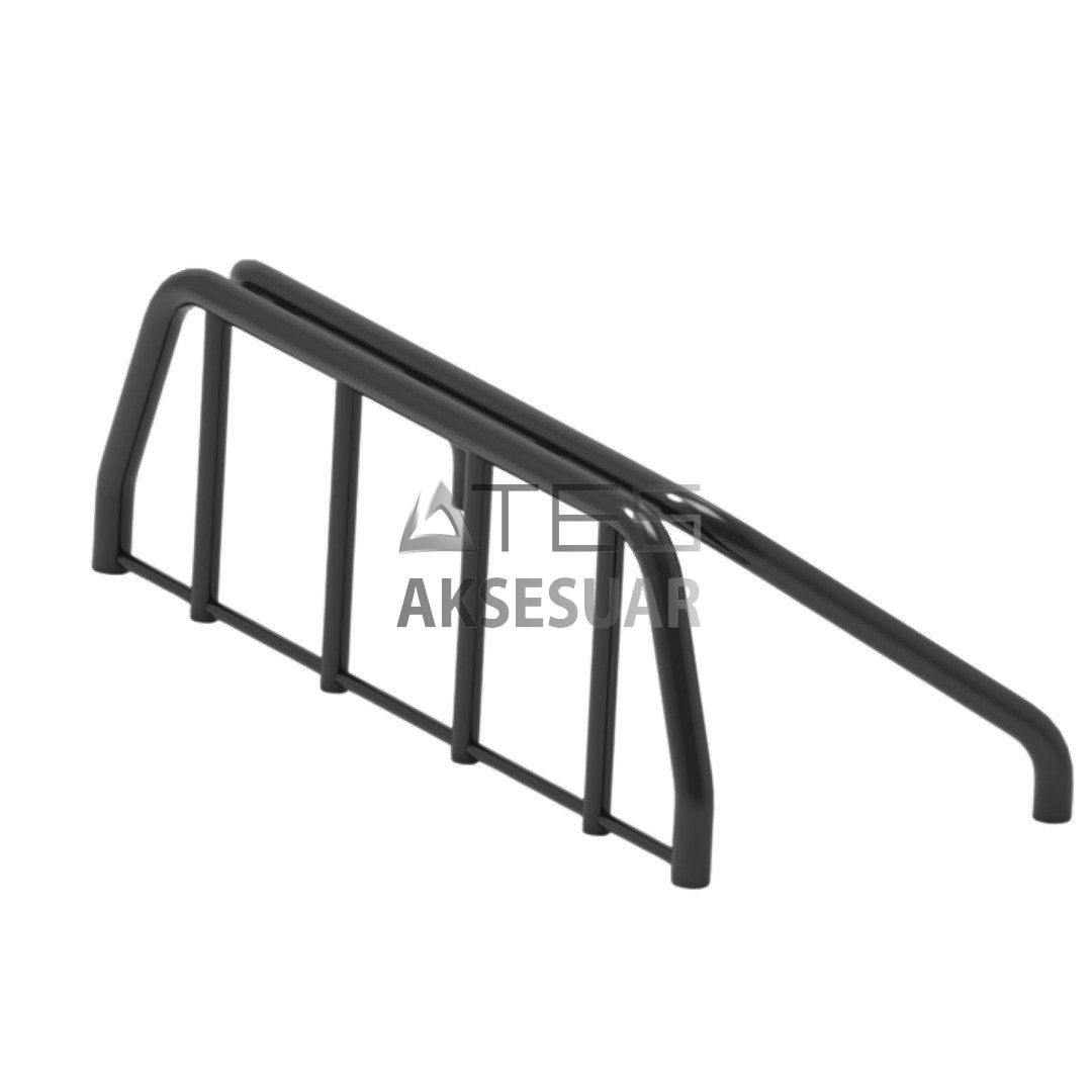 92d96c24-26a6-424b-9607-d0c4fe87677b-1.jpg FORD RANGER-2012+ HOLO BLACK Pickup Boru Tip Rollbar - Görsel 1