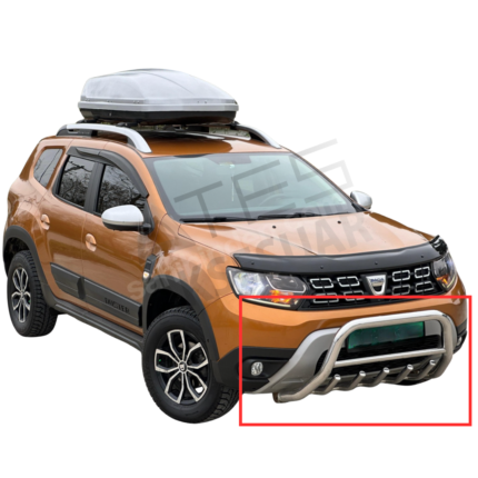 Dacia Duster  Krom Ön Koruma Fildişi Model