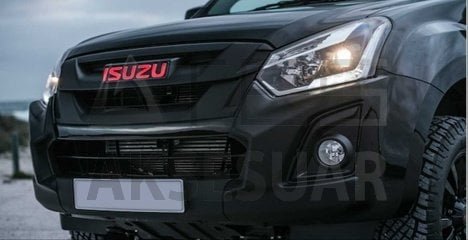df801adbb9c26934eae4e6dae9cec002.jpg ISUZU D-MAX 2018+ ÖN SİS KAPLAMASI SİYAH - Görsel 1