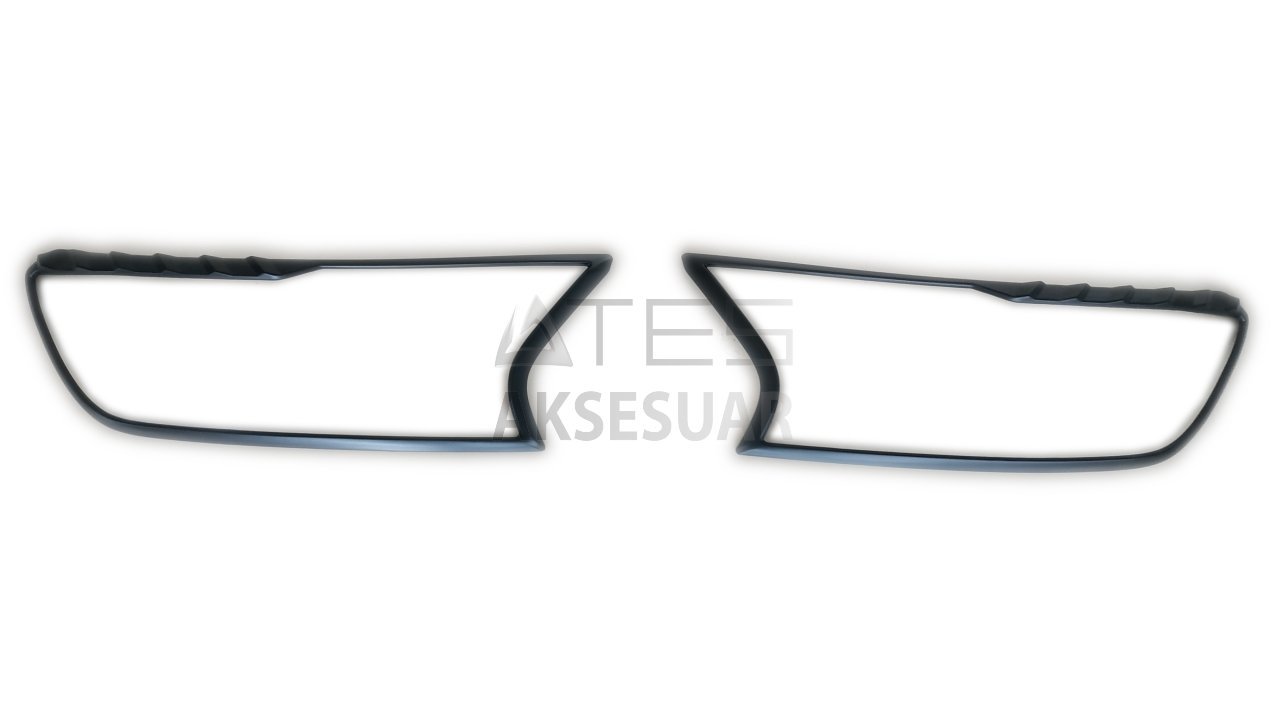 frr116farcekap-b-20220408145909.jpg FORD RANGER 2015-2020 FAR ÇERÇEVESI KAPLAMA SIYAH - Görsel 1