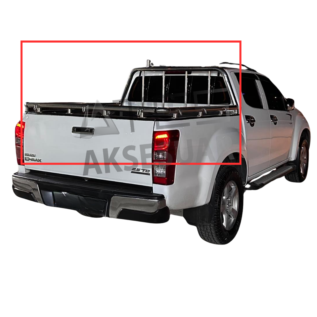 isuzu-d-max-kancali-rollbar-2.png İsuzu D-Max Kancalı Rollbar Krom - Görsel 1