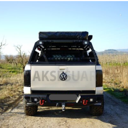 Mitsubishi L200 Dakar V2 Çelik Arka Tampon Sensörsüz 2006-2010 Arası