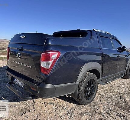 Ssangyong Musso Grand Arka Koruma Siyah