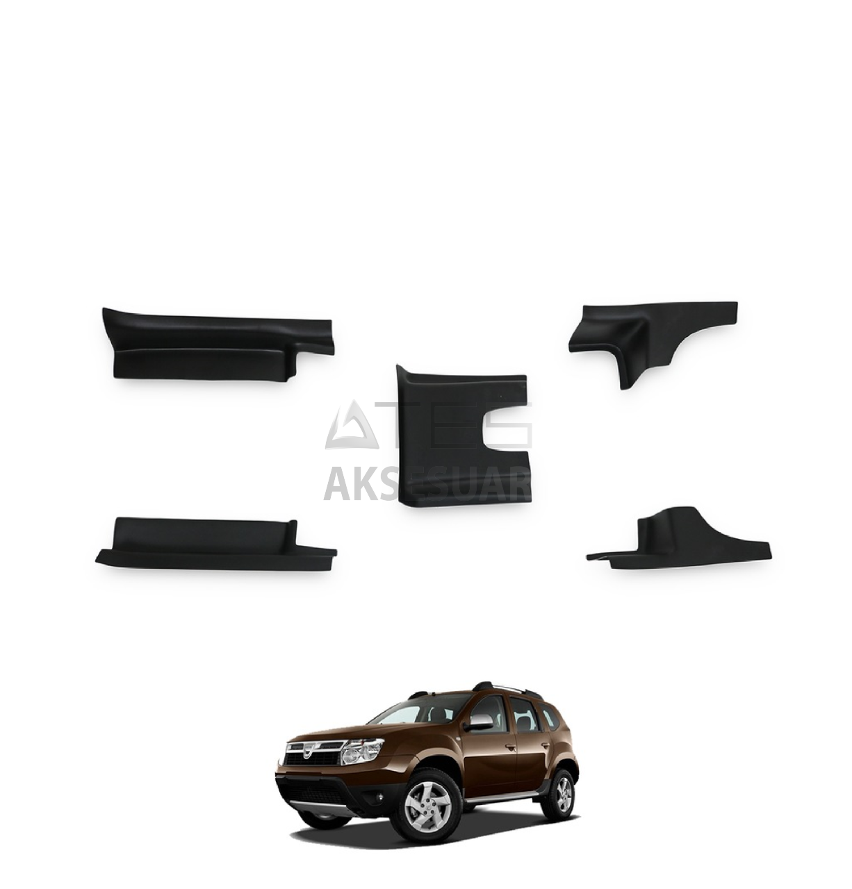 yu.png Dacia Duster 2010-2017 İç Trim Parçalar 5 Prç. - Görsel 1